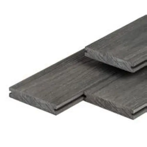 PuraShield composiet massief vlonderplank dark grey 2,3x13,8 cm Korting