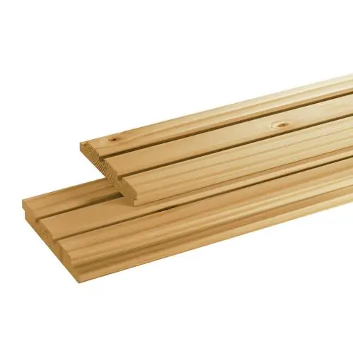 Vuren geschaafd triple profiel groen geïmpregneerd 2,2x14 cm Weekendaanbieding