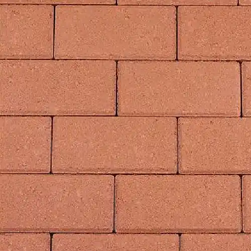 Speciale Aanbieding Betonklinker 21x10,5x8 cm rood met deklaag