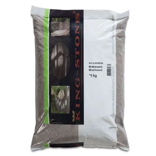 Brekerzand 0-4 mm 25 kg Veilige Betaling