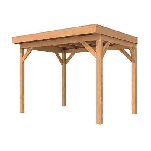 Goedkoop Douglasvision buitenverblijf Comfort 300x270 cm geschaafd kleurloos geïmpregneerd