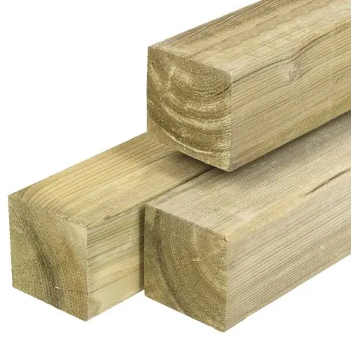 Beperkt Aanbod Tuinpaal geïmpregneerd grenen 12x12x500 cm