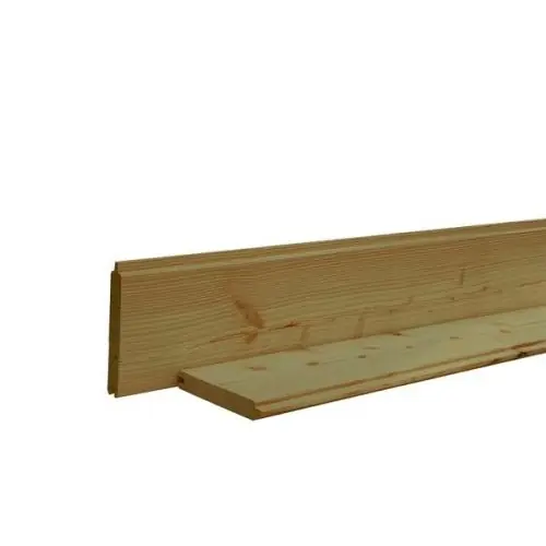 Blokhutprofiel douglas geschaafd groen geïmpregneerd 2,8x19,5x400 cm Aanbieding