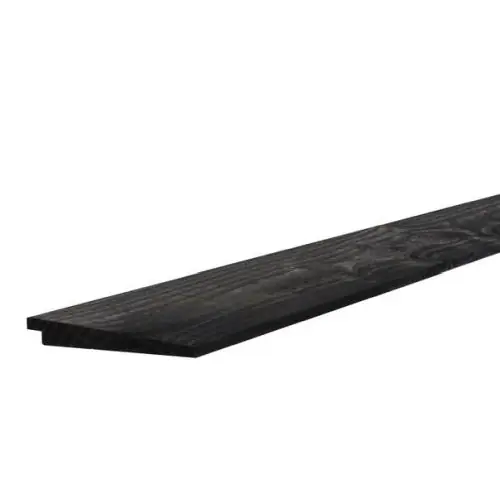 Douglas Zweeds rabat geschaafd/bezaagd zwart gedompeld 1,1-2,7x19,5x300 cm Direct Verzonden