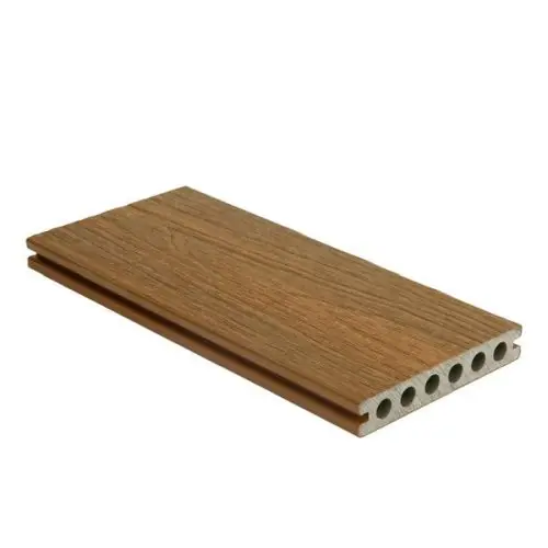 Koopje NewTechWood composiet dekdeel houtstructuur 2,3x13,8x400 cm Red Cedar