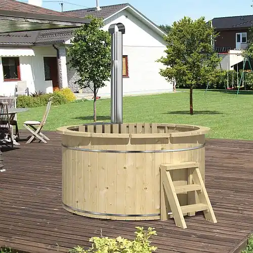 Hottub vurenhout interne kachel Betrouwbaar