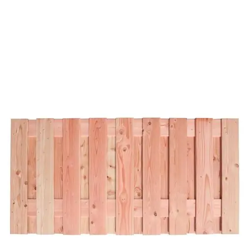 Direct Verzonden Douglas tuinscherm 16 mm 19-planks 180x90 cm