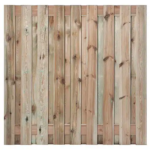 Tuinscherm Vasse geïmpregneerd grenen 180x180 cm Flitsaanbieding