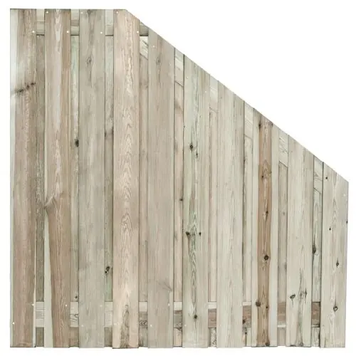 Tuinscherm Enschede geïmpregneerd grenen 180>90x180 cm verloop Bestseller
