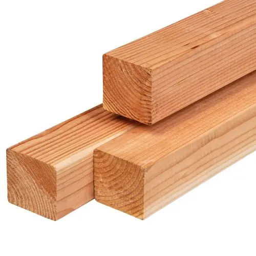 Tuinpaal douglas geschaafd 8,5x8,5x300 cm Gratis Retour