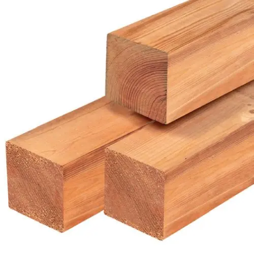 Tuinpaal red class wood geschaafd 12x12x300 cm Lage Kosten