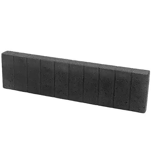 Quadroband pallisade 8x25x100 cm zwart Betaalbaar