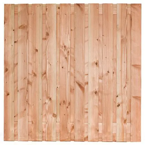 Snelle Levering Tuinscherm Zwarte woud douglas 180x180 cm