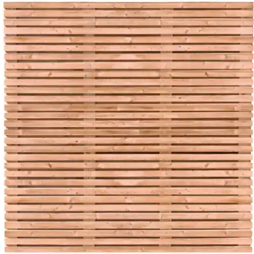 Tuinscherm Fez Red Class Wood 180x180 cm Speciale Aanbieding