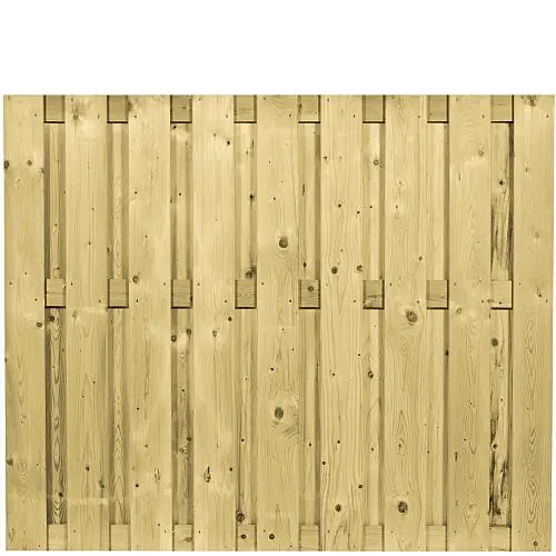 Tuinscherm geïmpregneerd vuren 150x180 cm 103291 Lage Kosten