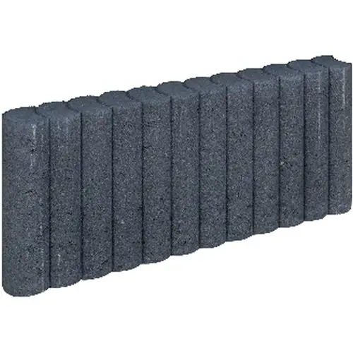 Betaalbaar Minirondo palissadeband 6x60x50 cm zwart