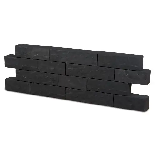 Rock walling leisteen antraciet Laatste Versie