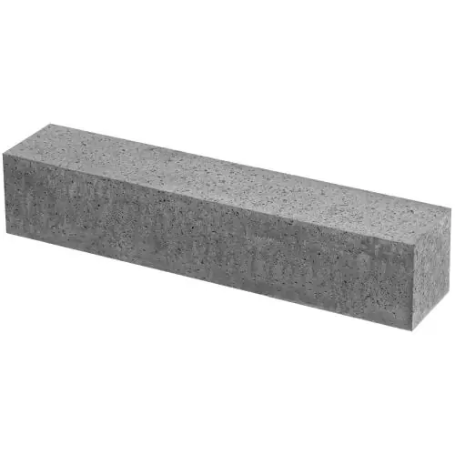Oud Hollands stapelblok 15x15x75 cm grijs Op = Op
