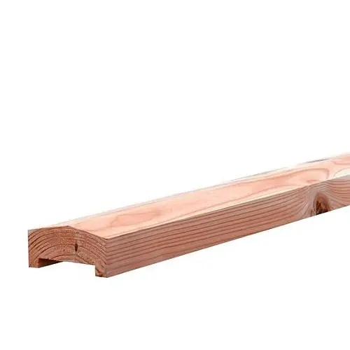 Douglas geschaafde afdekkap 4,2x8,5x180 cm t.b.v. rechtscherm Finale Uitverkoop