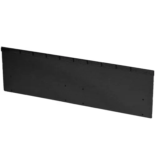 Kantopsluiting zwart 0,2x16,5x300 cm Bestseller