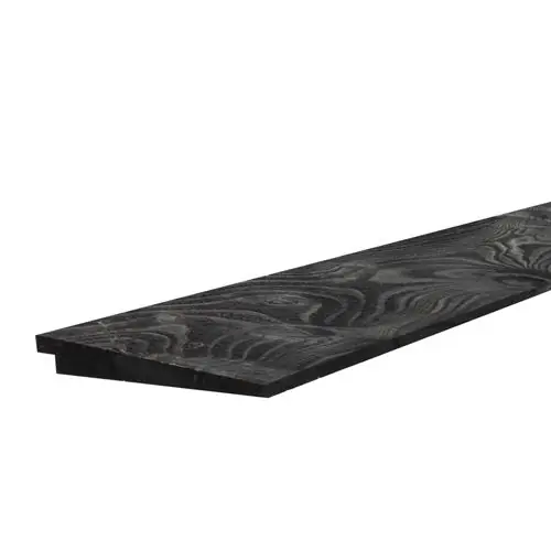 Zweeds rabat Scandinavisch vuren zwart gespoten 1,1-2,7x19,5x400 cm Betrouwbaar