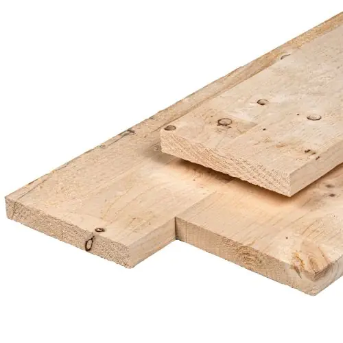 Steigerplank 2,9x19x400 cm blank Lage Prijs