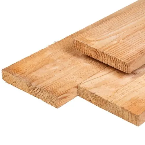Steigerplank douglas bezaagd 3,2x20x500 cm Merkproduct