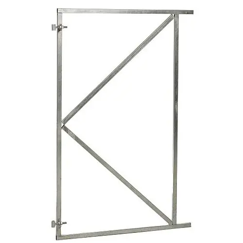 Direct Beschikbaar Verstelbaar stalen poortframe 150x155 cm vuurverzinkt