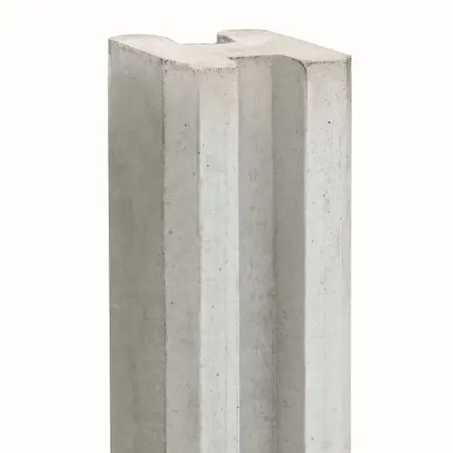 Beperkt Aanbod Betonpaal Vecht grijs e-sleuf 10x10x294 cm tussenmodel