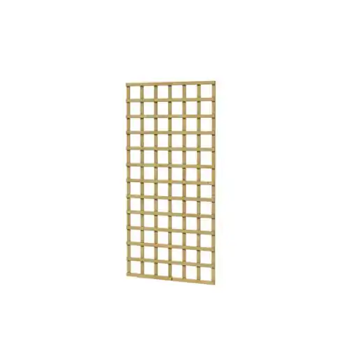 Vuren trellis de Luxe 90x180 cm groen geïmpregneerd Merkproduct