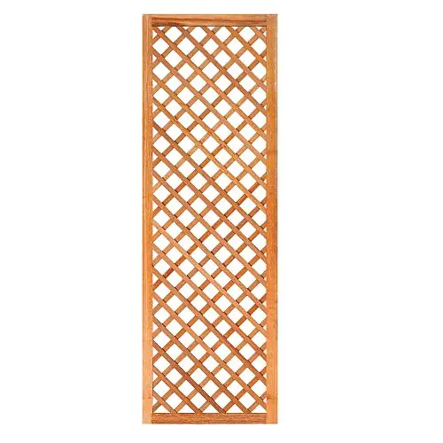 Bestseller Trellis diagonaal hardhout met rechte lijst 180x60 cm