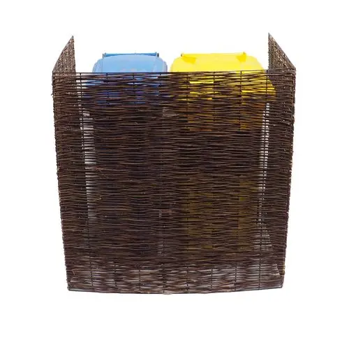 Uitverkoop Containerberging wilgenhout dubbel model