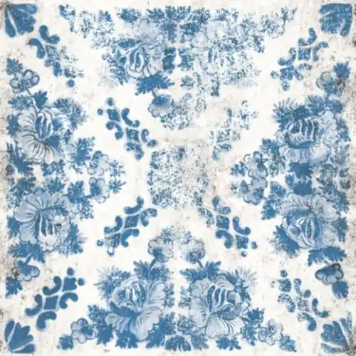Nieuw Keramische tegel Fruhling Dekore 61x61x2 cm Blumen