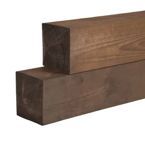 Weidepaal diamantkop grenen fijnbezaagd Dura² 15x15x250 cm Bestseller