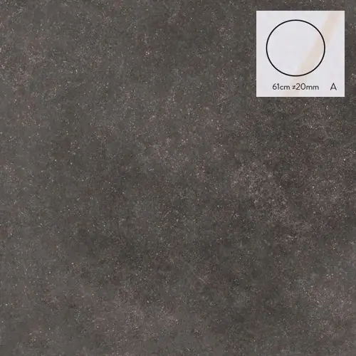 Lage Kosten Keramische staptegel Stone B model A rond 61x2 cm