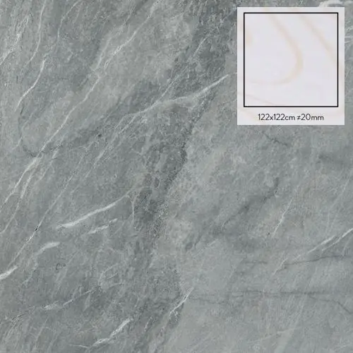 Gereduceerde Prijs Keramische staptegel Stone G model A vierkant 122x122x2 cm