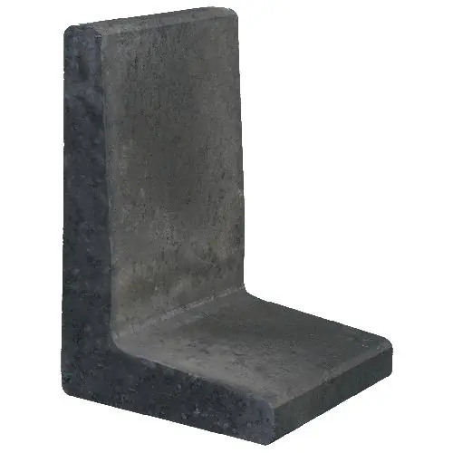 Meest Verkocht L-element 100x50x50 cm zwart