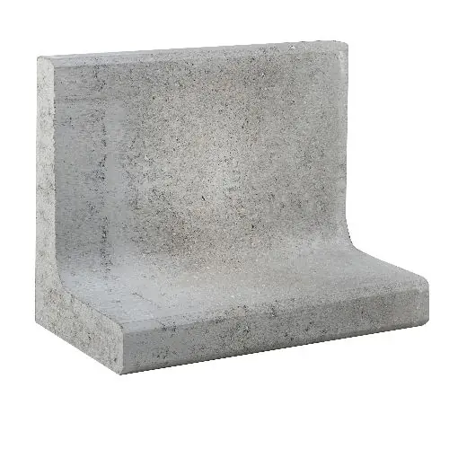L-element 50x30x40 cm grijs Hoge Kwaliteit