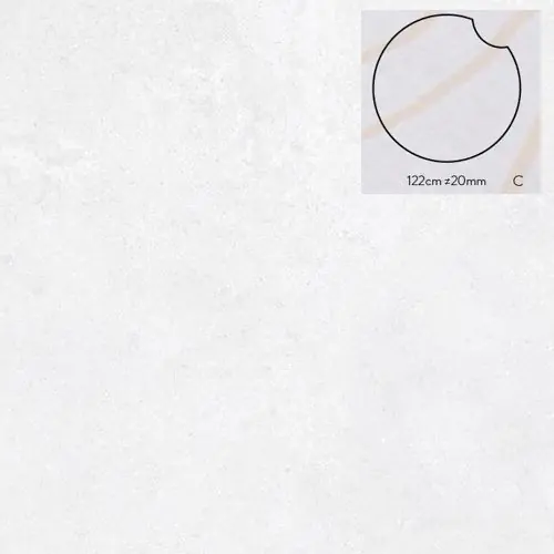 Bestel Nu Keramische staptegel Stone W model C rond 122x2 cm