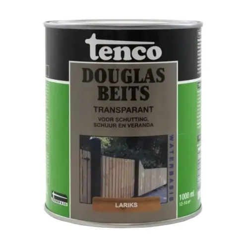 Laatste Kans Tenco Douglas beits transparant Lariks/Douglas 1 L