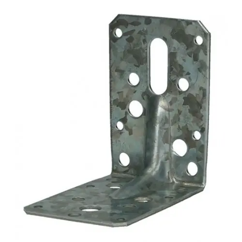 Hoekanker met ril 60x90x90 mm verzinkt Alleen Vandaag