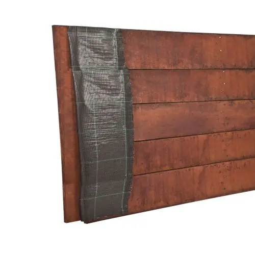 Hete Deal Angelim Vermelho opgeklampt schot beschoeiing 100x500 cm