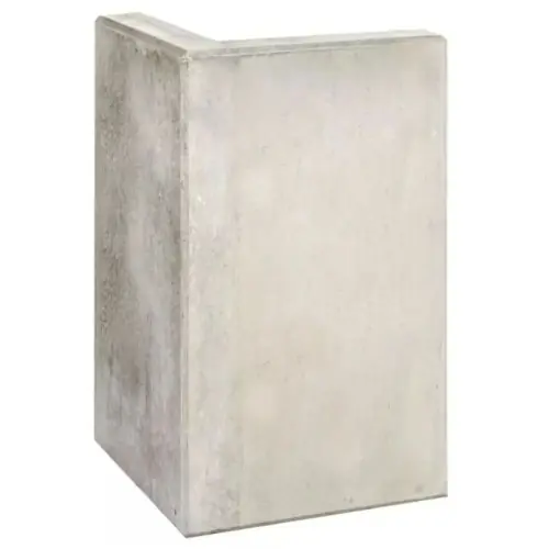 Hoek L-element 50x50x50x10 cm Grijs Zichtbeton Shop Nu
