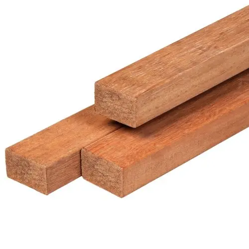 Regel hardhout geschaafd 4,4x6,8x300 cm Lage Kosten