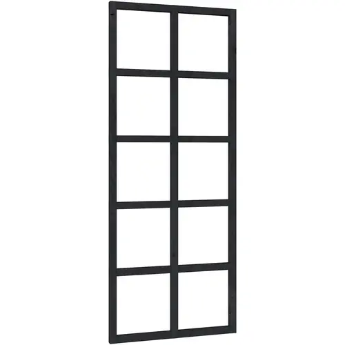 Exclusieve Aanbieding Trellis douglasvision 89x224 cm zwart gedompeld