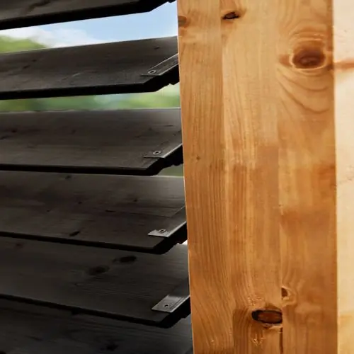 Flex Fence zwart gecoat zelfbouwpakket 220 cm Alleen Vandaag