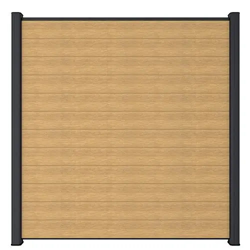 Goedkoop NewTechWood co-extrusie composiet scherm glad red cedar 180x180 cm