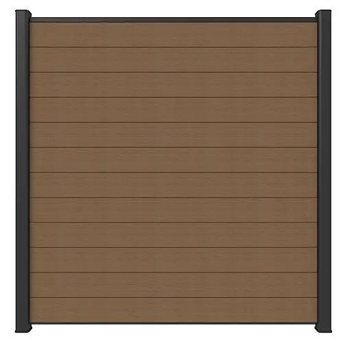 NewTechWood co-extrusie composiet scherm glad teak 180x180 cm Koopje