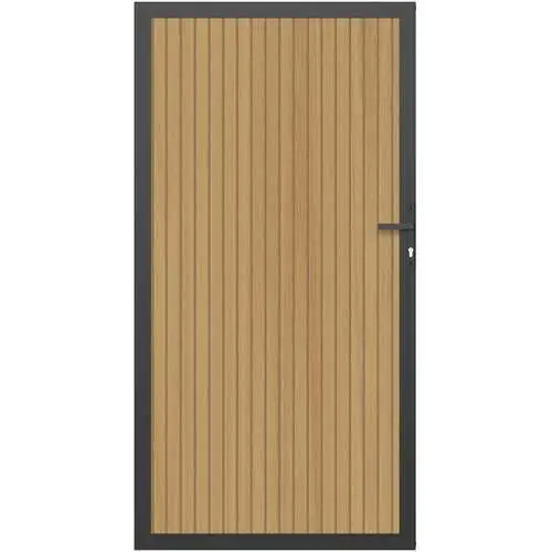 NewTechWood co-extrusie composiet deur verticaal triple red cedar 100x195 cm Premium