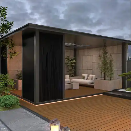 NewTechWood co-extrusie composiet plank glad ebony black 2,1x16x300 cm Exclusieve Aanbieding